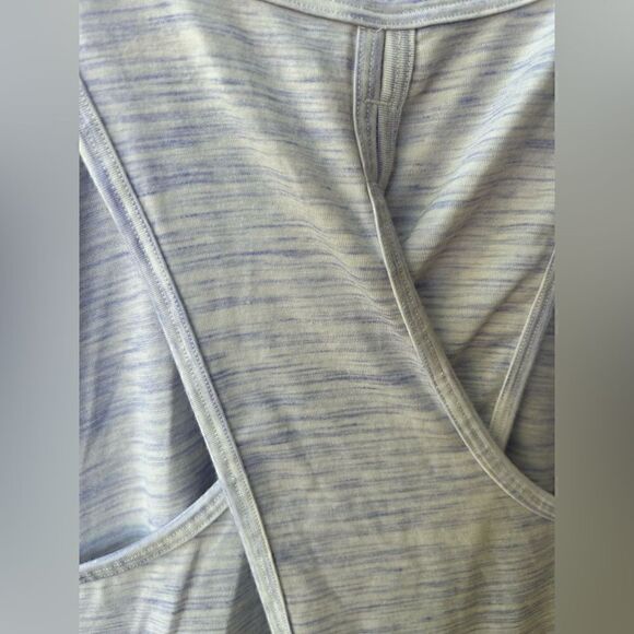 Athleta Lavender Heather Essence Tie Back Tank - Picture 5 of 5